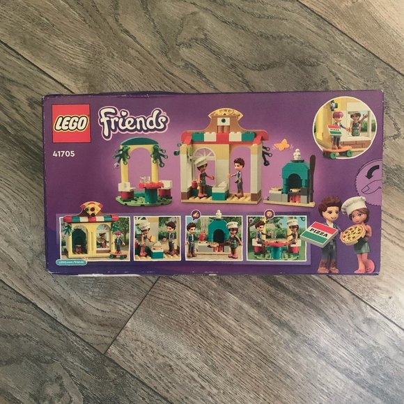 NWT LEGO FRIENDS HEARTLAKE CITY PIZZERIA 41705 144 PIECES AGES 5+ - Picture 7 of 9